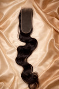 2x6 Natural Wavy Closure