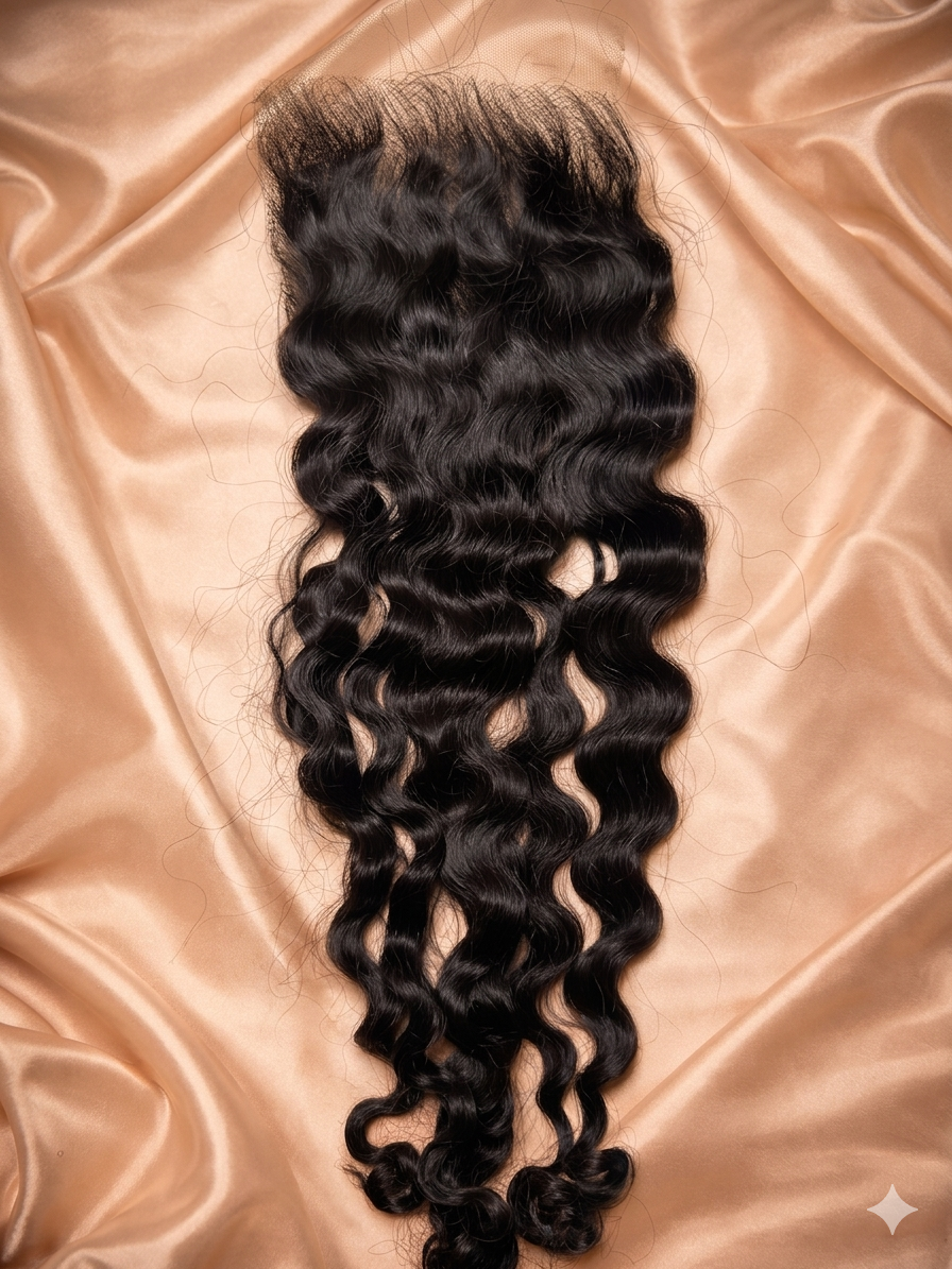 Loose Curly Closure